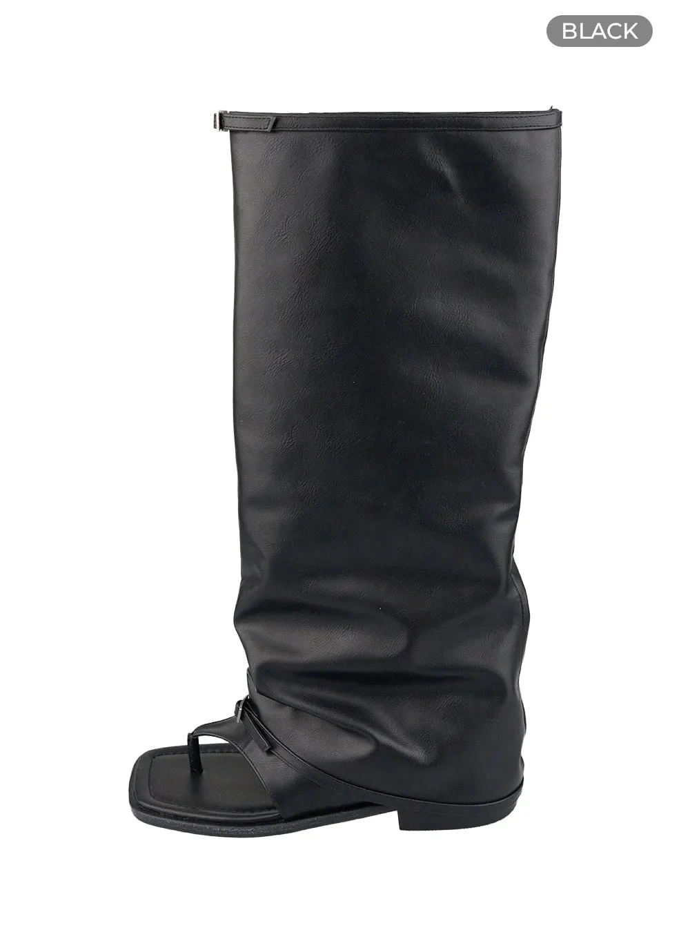 Belted Sandal Boots CY428
