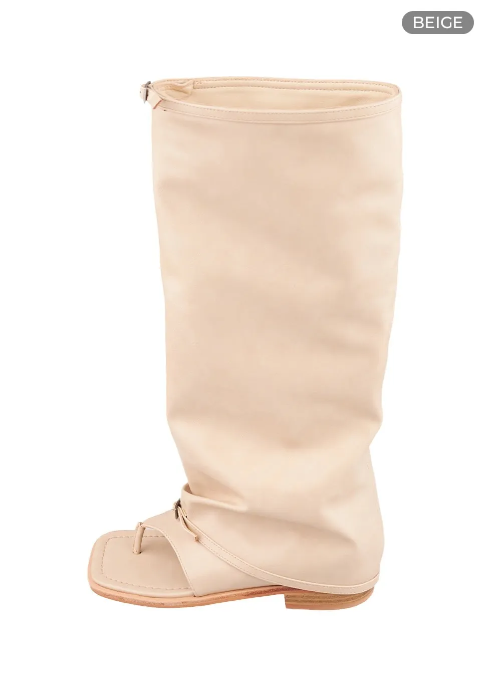 Belted Sandal Boots CY428