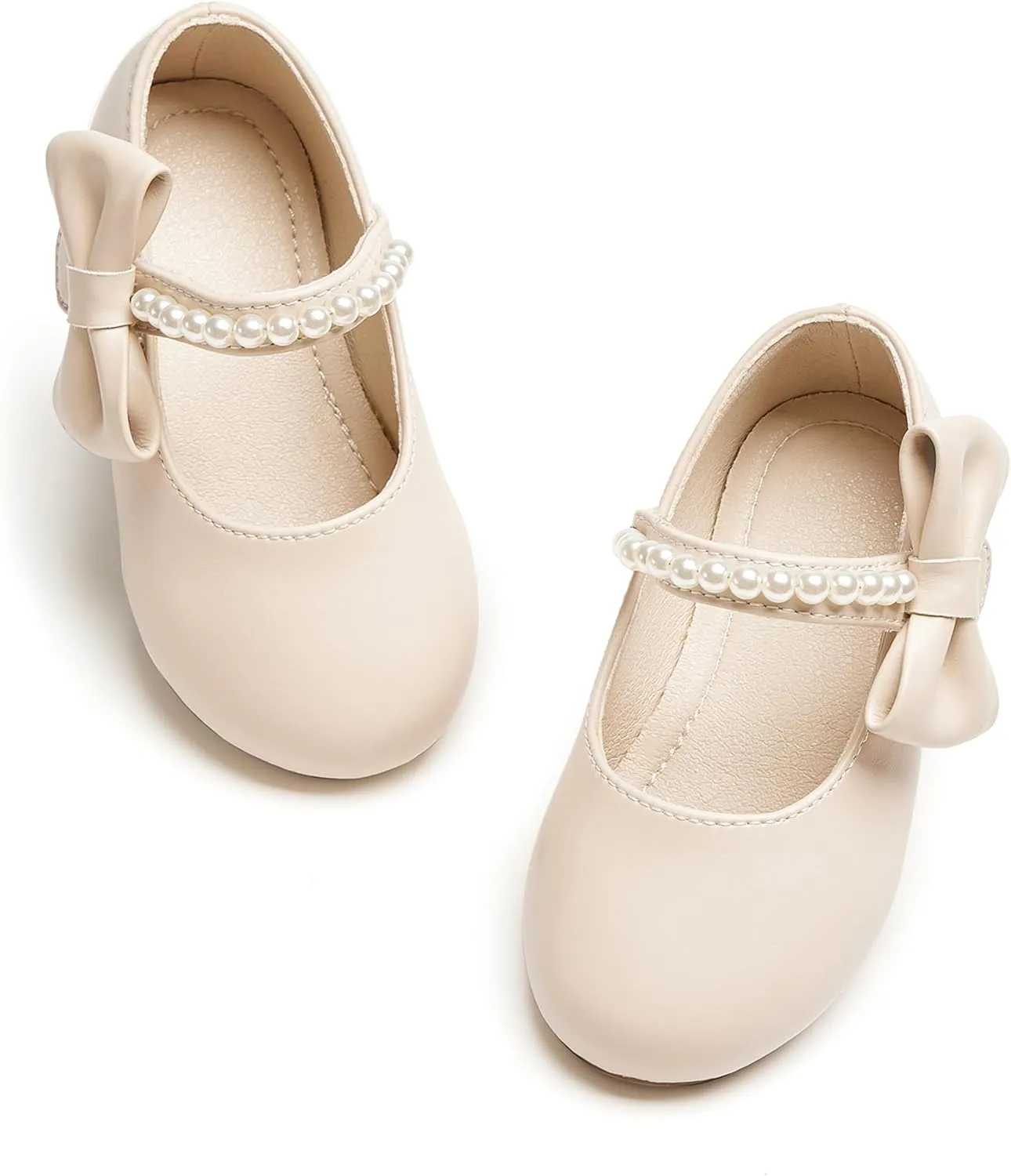 Toddler Flower Girl Dress Shoes - Little Girl Mary Janes for Wedding Party