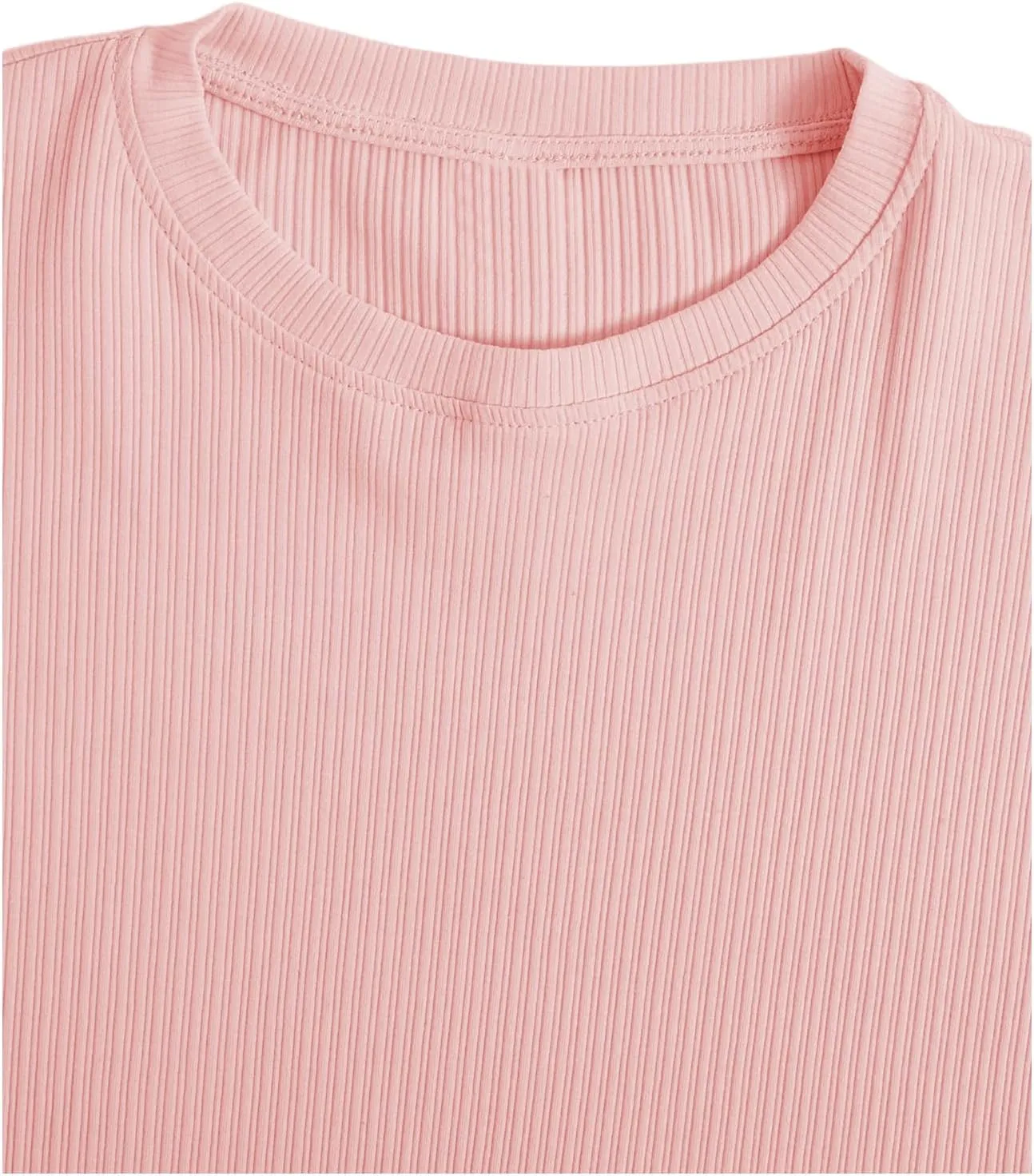 Verdusa Men's Casual Oversized Shirt Drop Shoulder Loose Fit Cropped Tops Half Sleeve T Shirts