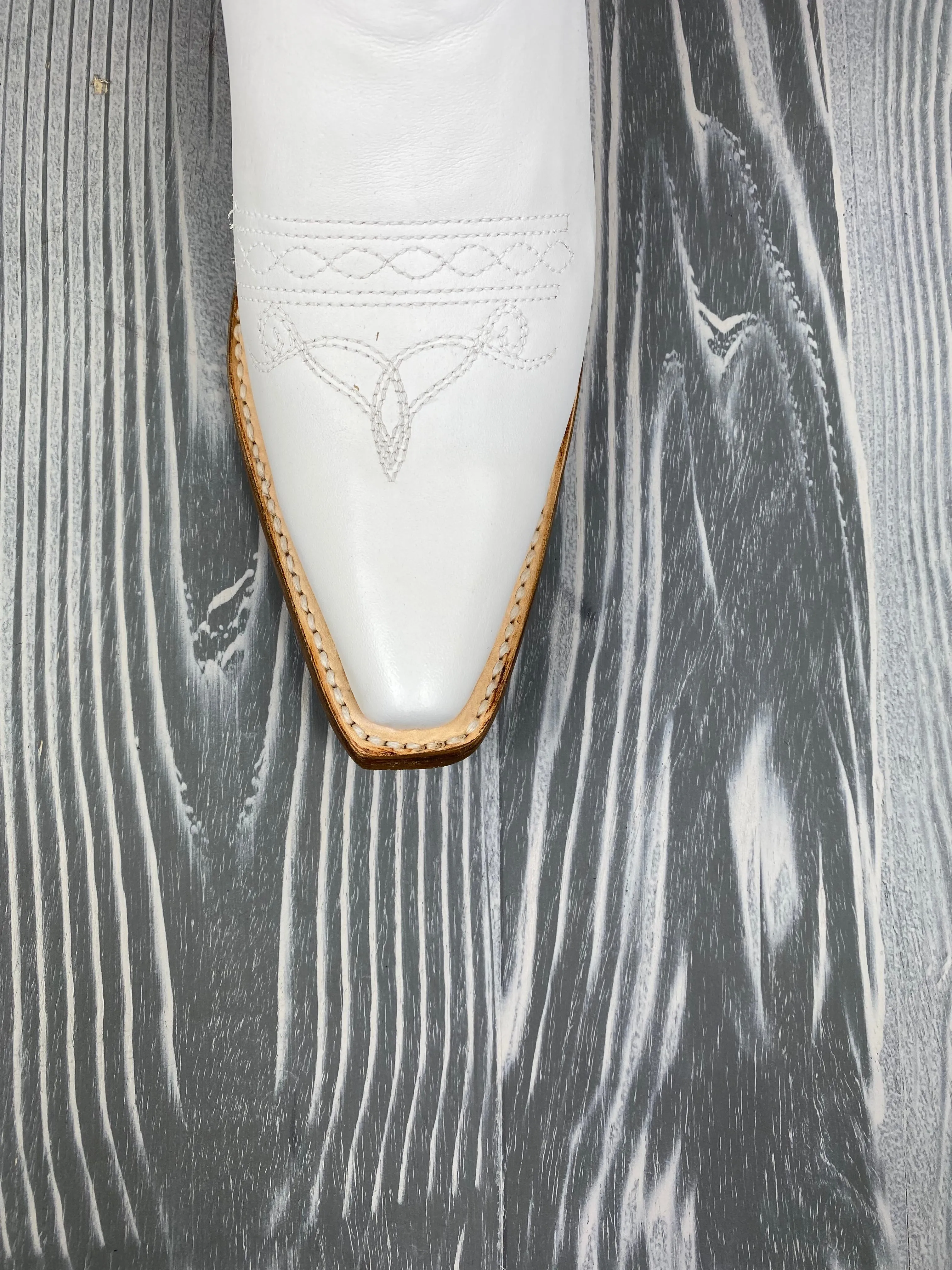 Women's Corral All White Cowgirl Western Boots - Z5046